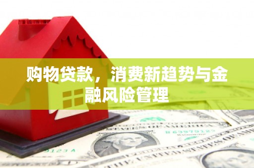 张店购物贷款，消费新趋势与金融风险管理