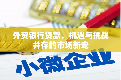 张店外资银行贷款，机遇与挑战并存的市场新宠