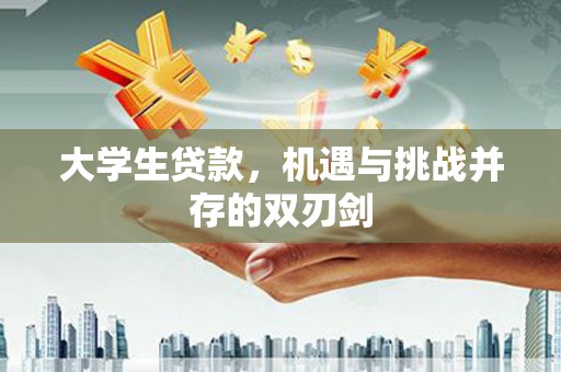 张店大学生贷款，机遇与挑战并存的双刃剑