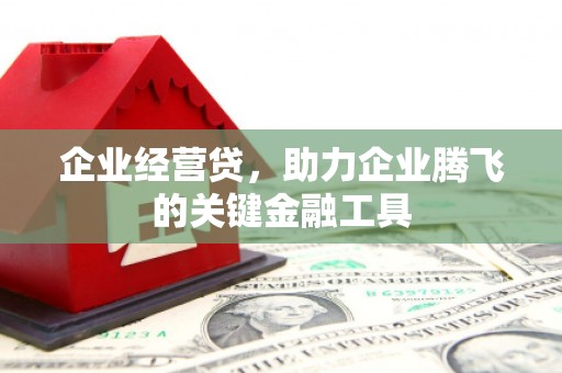 张店企业经营贷，助力企业腾飞的关键金融工具