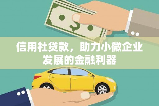 张店信用社贷款，助力小微企业发展的金融利器