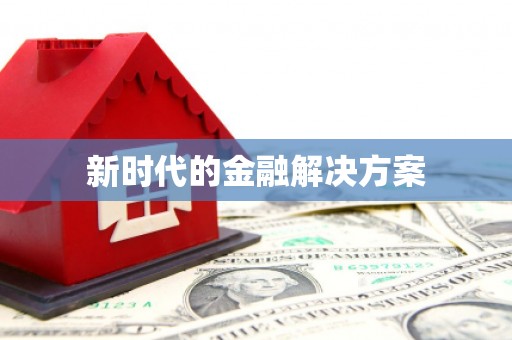 张店新时代的金融解决方案