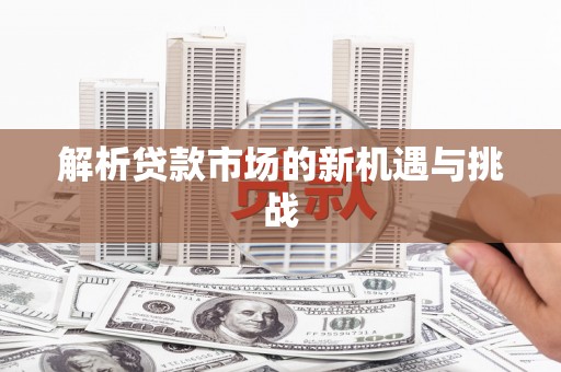 张店解析贷款市场的新机遇与挑战