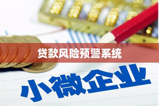 张店贷款风险预警系统